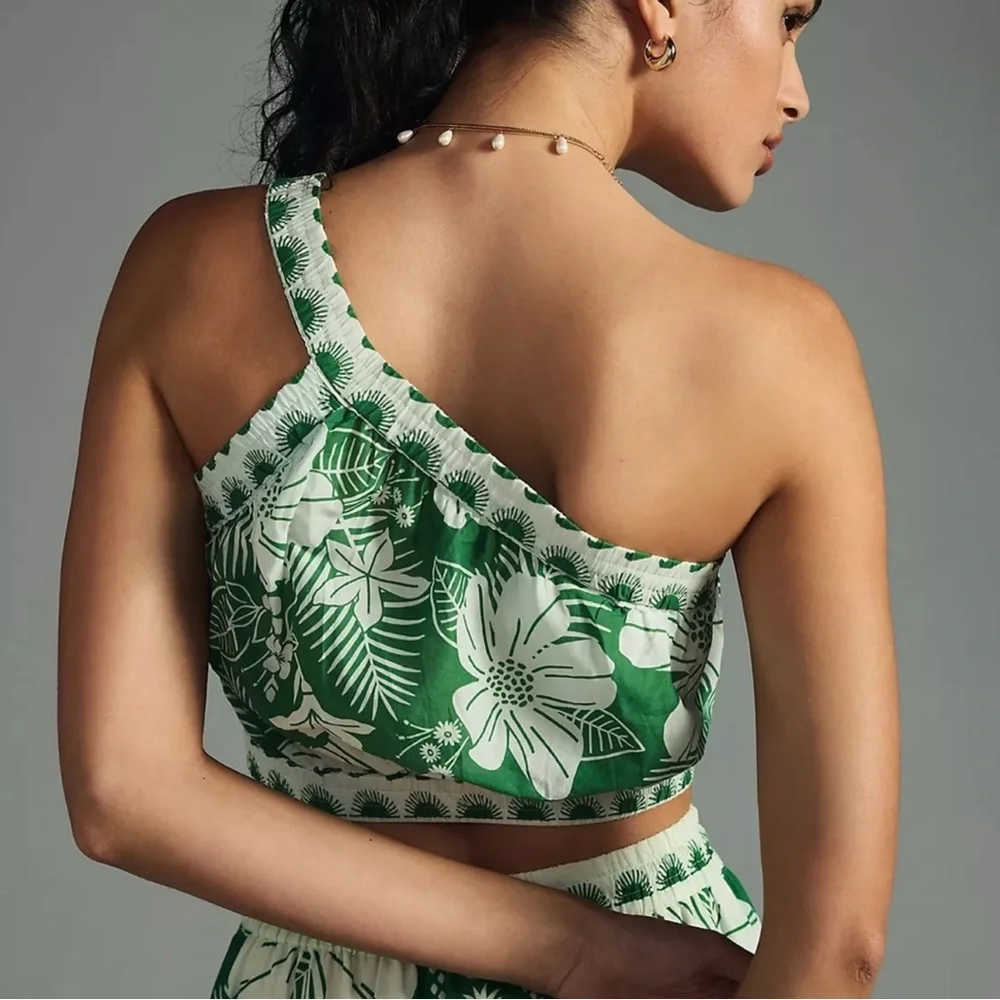 Farm Rio Macaw Elegance Crop Top - Picture 5 of 6